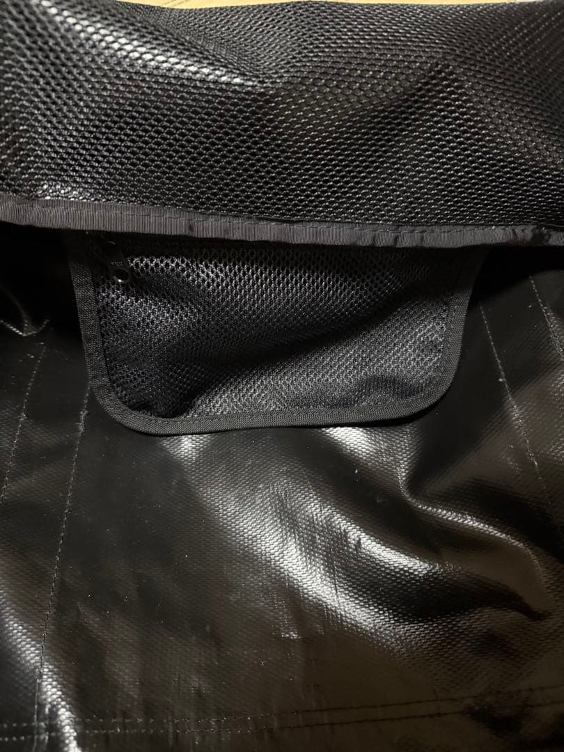 SUPREME ブラック ボストンバッグ