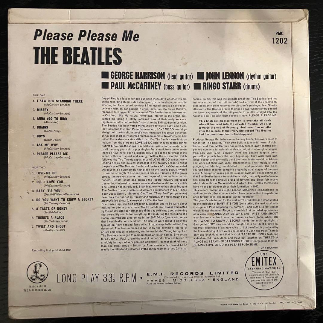 【レア】BEATLES MONO GOLD PARLOPHONE SAMPLE