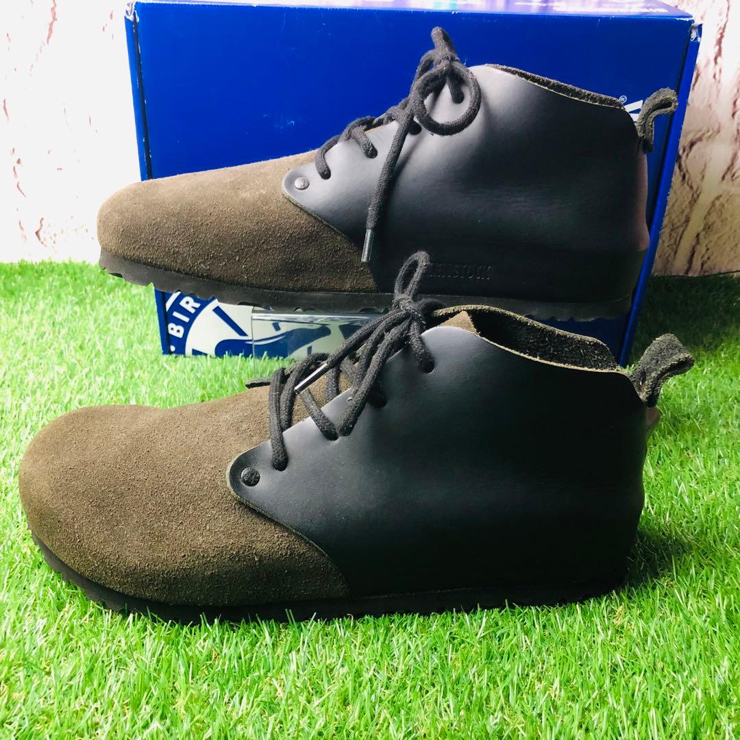 【着用1回】BIRKENSTOCK ダンディー モンタナ レザー 厚底 26