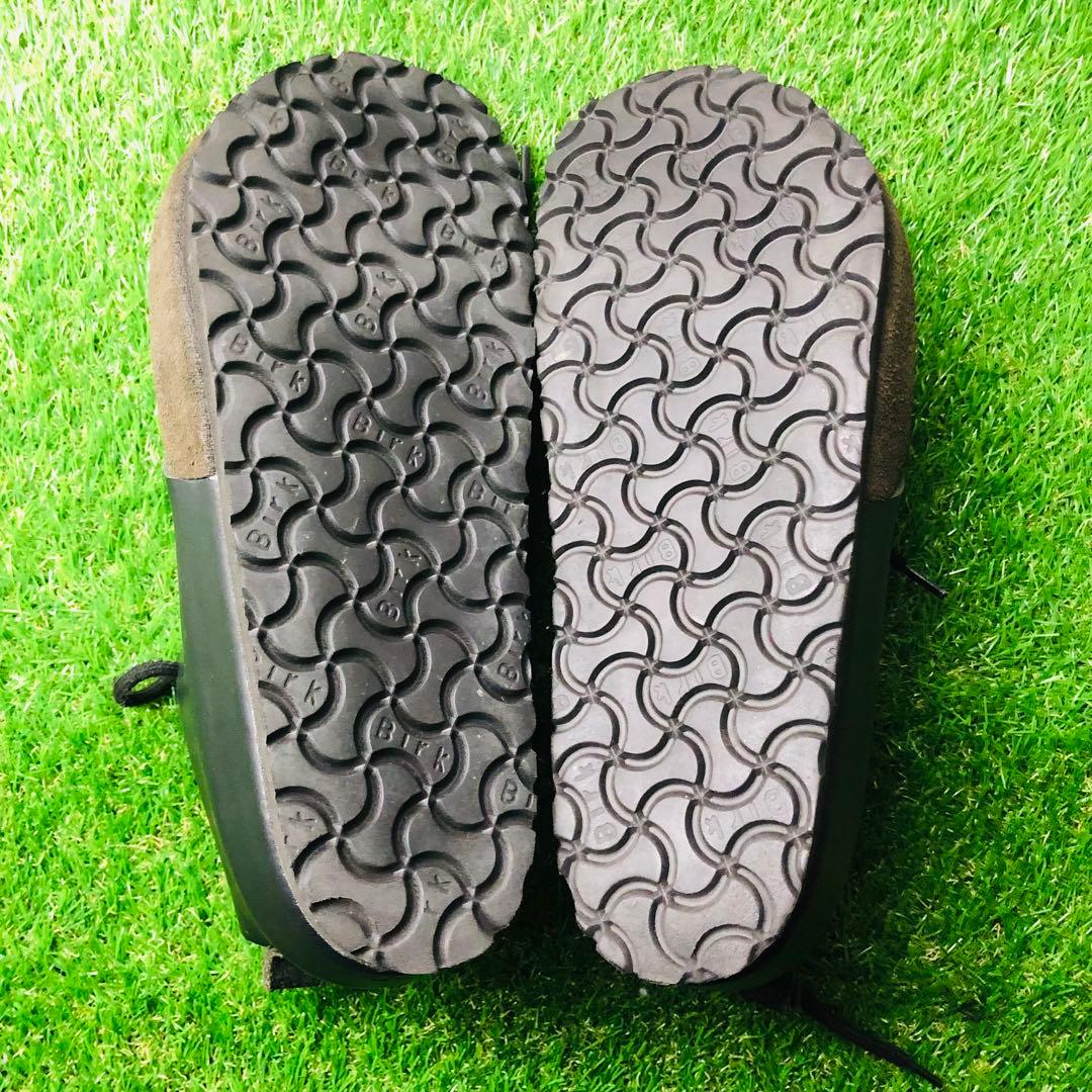 【着用1回】BIRKENSTOCK ダンディー モンタナ レザー 厚底 26