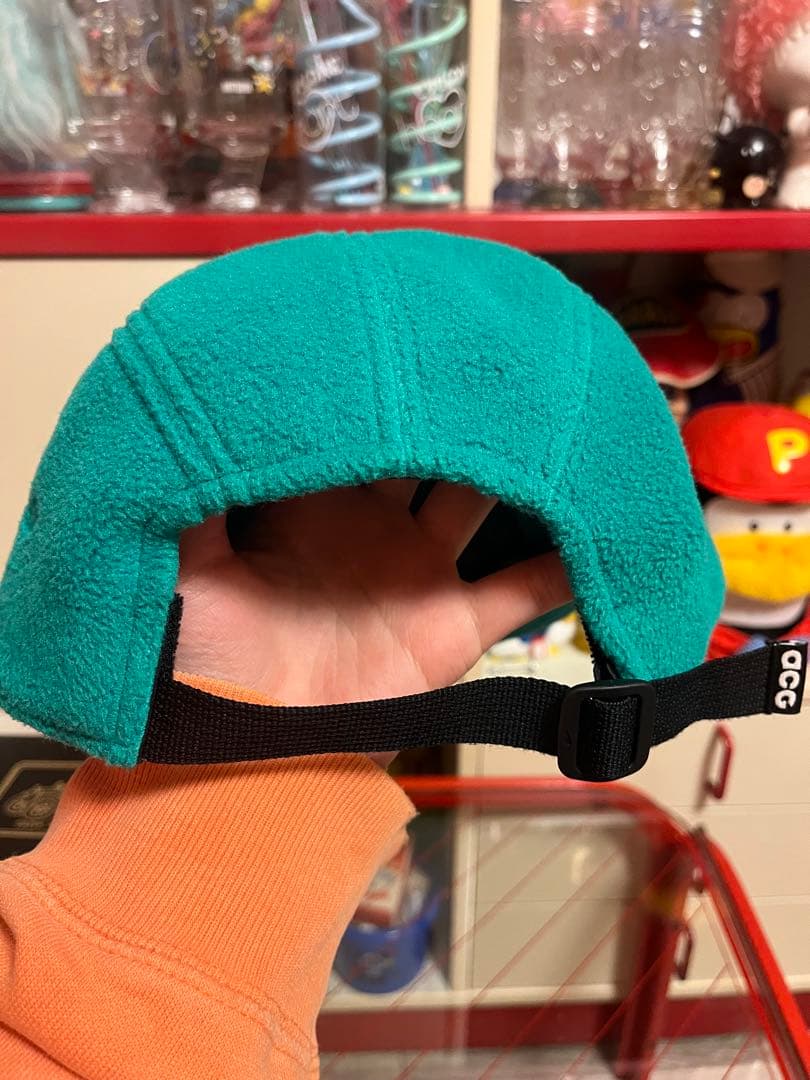 エーシージーacgナイキnikeフリースキャップ帽子　緑