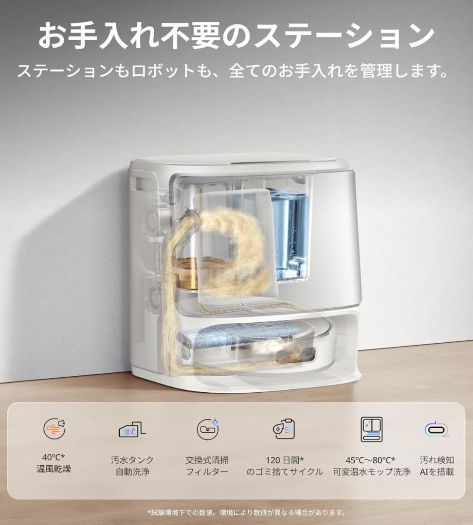 新品 最新 Narwal Flow Performance 2万Pa 水拭き