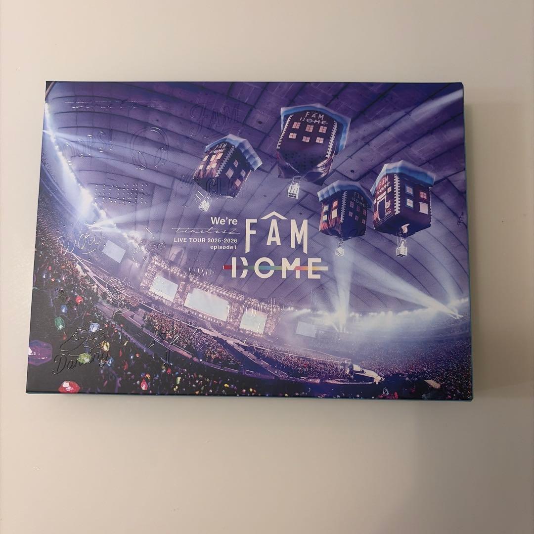 timelesz LIVE FAM DOME 初回限定盤 Blu-ray