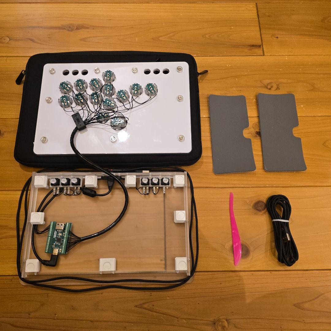 極美品 PUNK WORK SHOP MINI BOX レバーレス アケコン