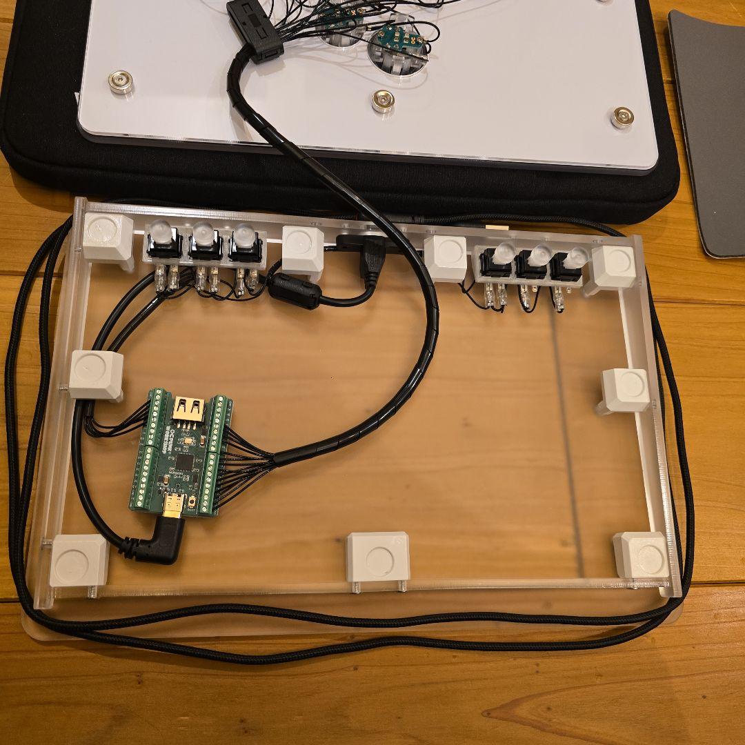 極美品 PUNK WORK SHOP MINI BOX レバーレス アケコン