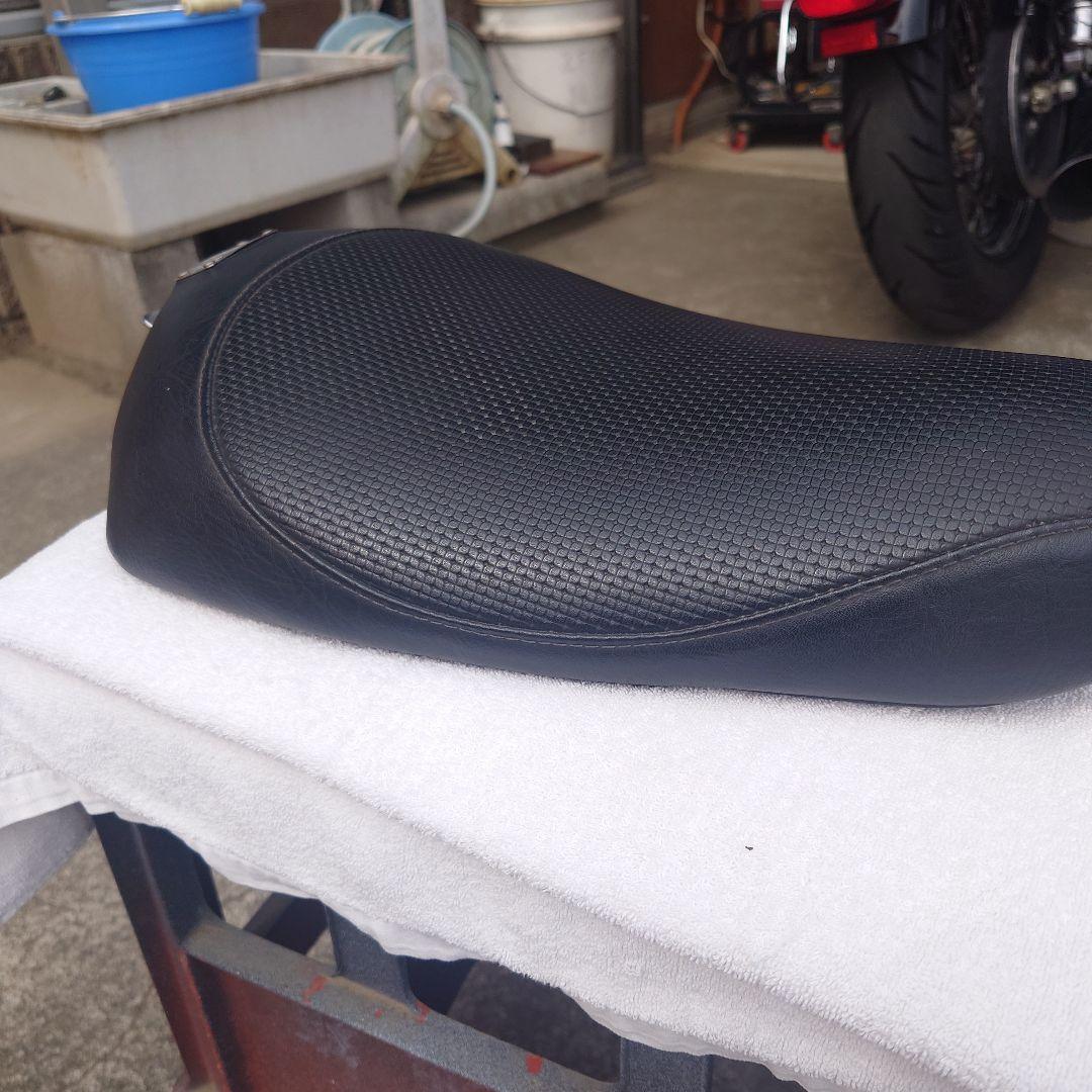 ハーレースポーツスター〜03用シート ブラック メッシュ