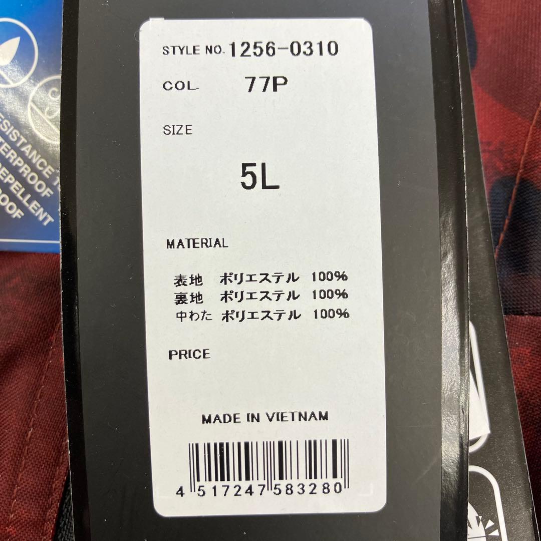 タグ付新品未使用 nima ニーマ スノボジャケット 大きいサイズ 5L 赤 黒