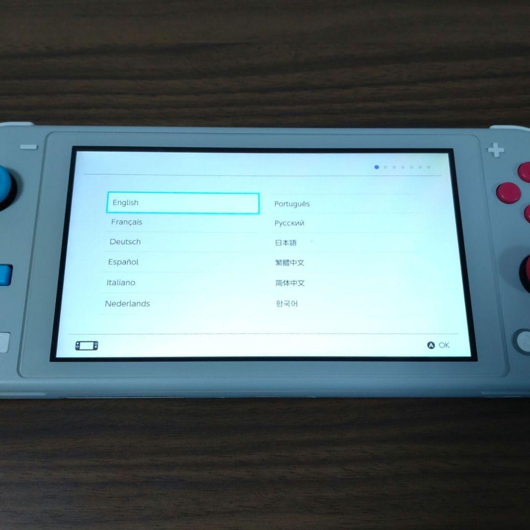 Nintendo Switch Lite 本体 ポケモン グレー/青/赤