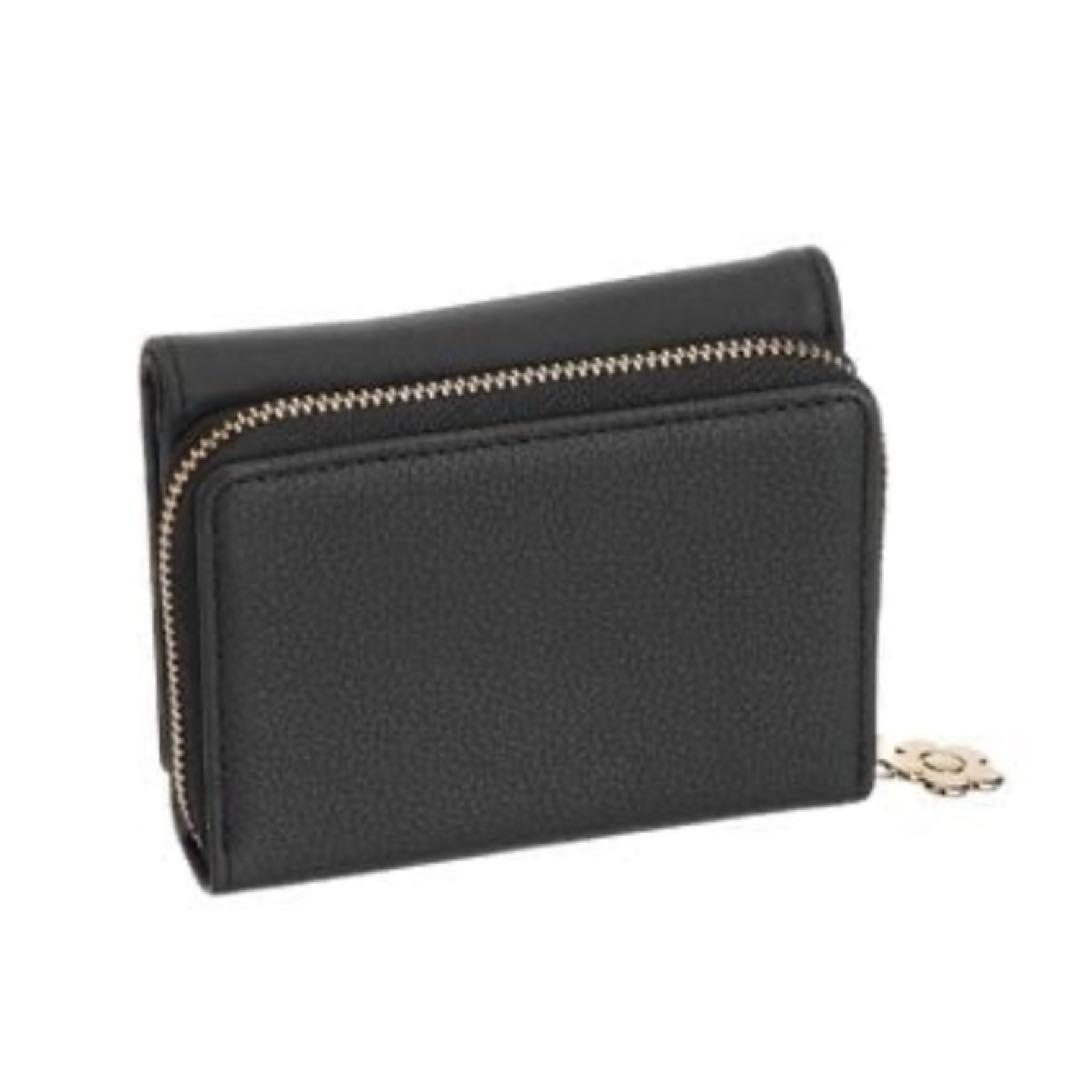 新品 MARY QUANT ハートフロート ミニウォレット ミニ財布 折り財布