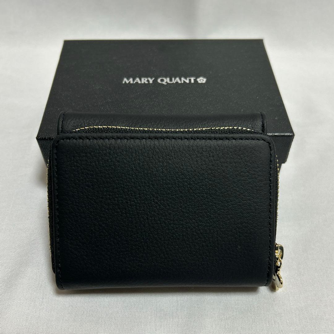 新品 MARY QUANT ハートフロート ミニウォレット ミニ財布 折り財布