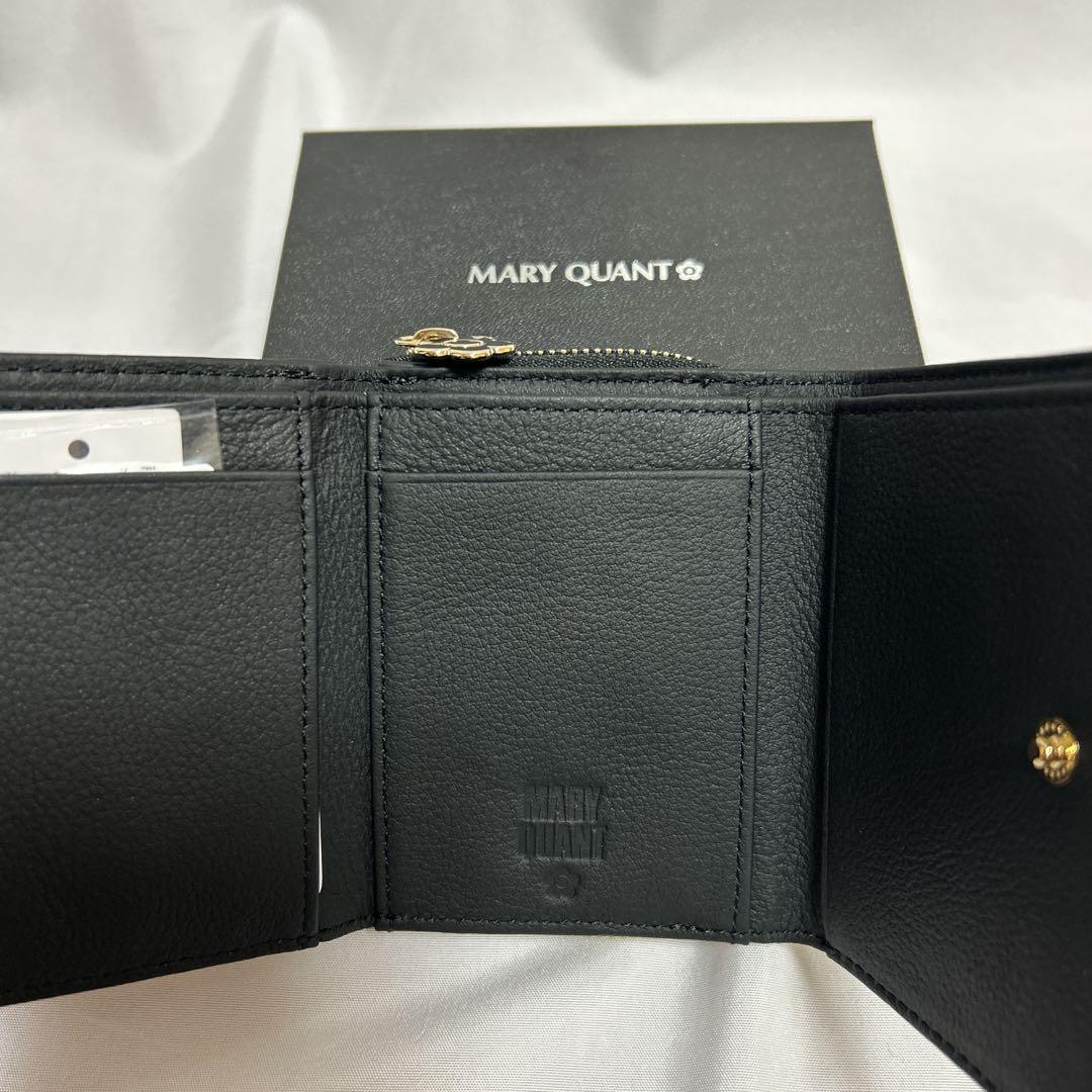 新品 MARY QUANT ハートフロート ミニウォレット ミニ財布 折り財布