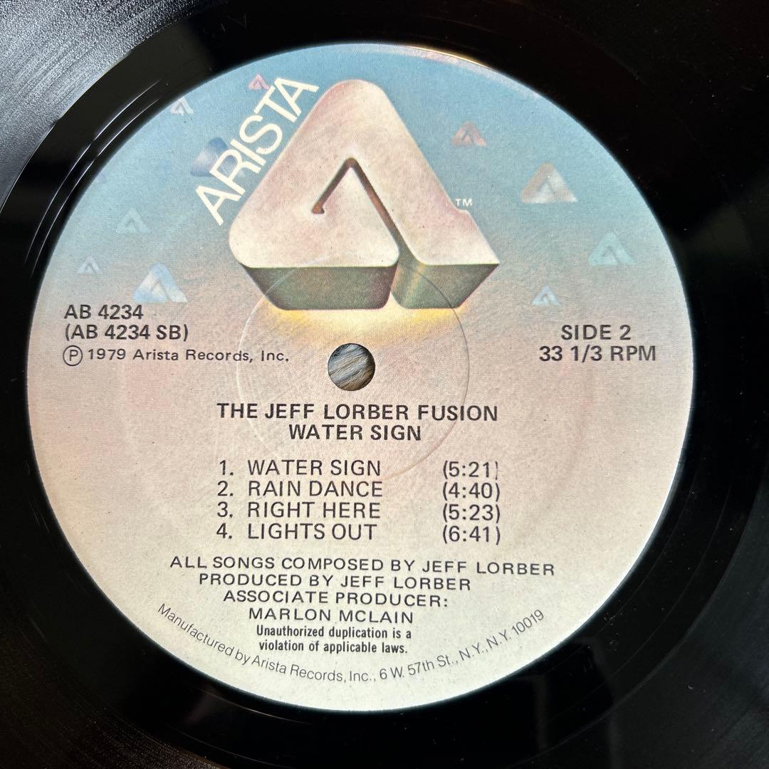 洋楽 The Jeff Lorber Fusion Water Sign