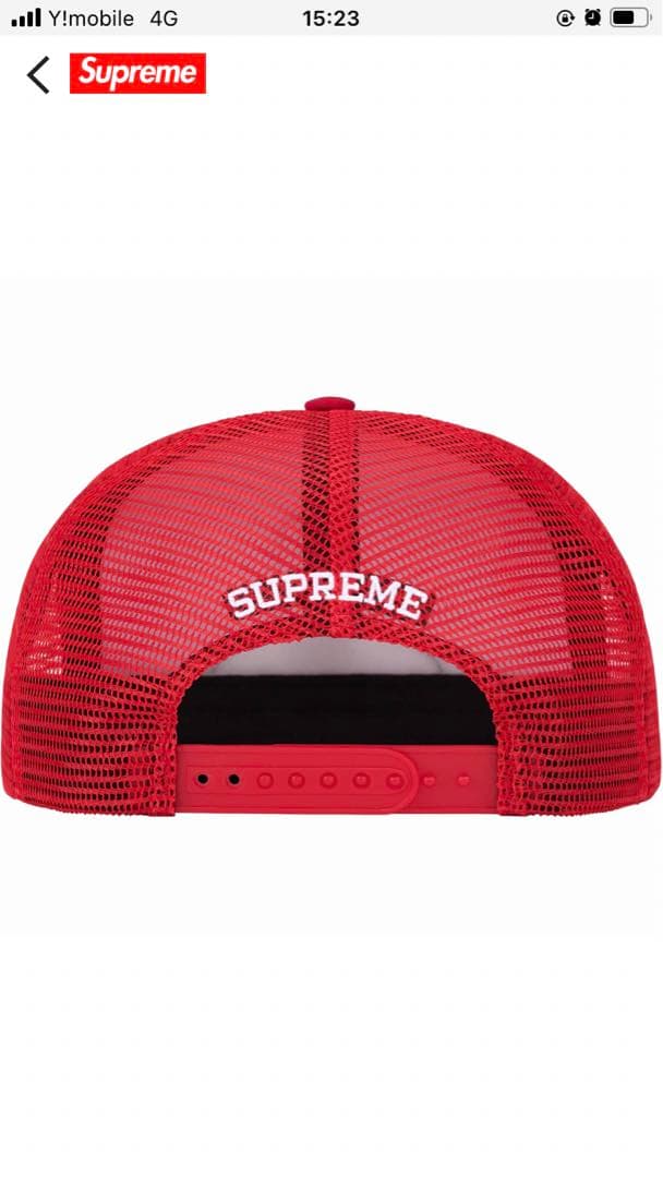 値下げSupreme Pin Up Mesh Back 5-Panel Red！