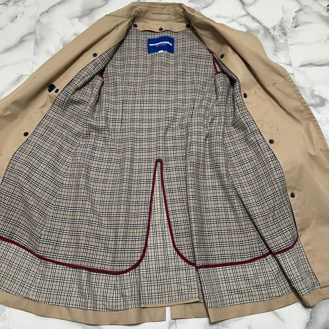 【美品】バーバリーブルーレーベル　トレンチコート　ライナー取り外し可能　ベージュ