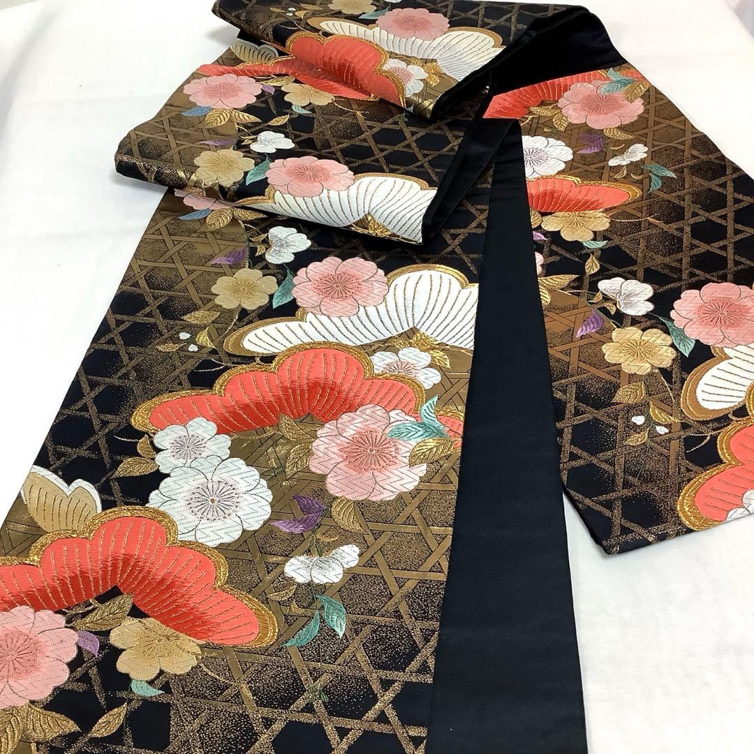 【惣次郎】お買得！正絹振袖・長襦袢・帯3点セット