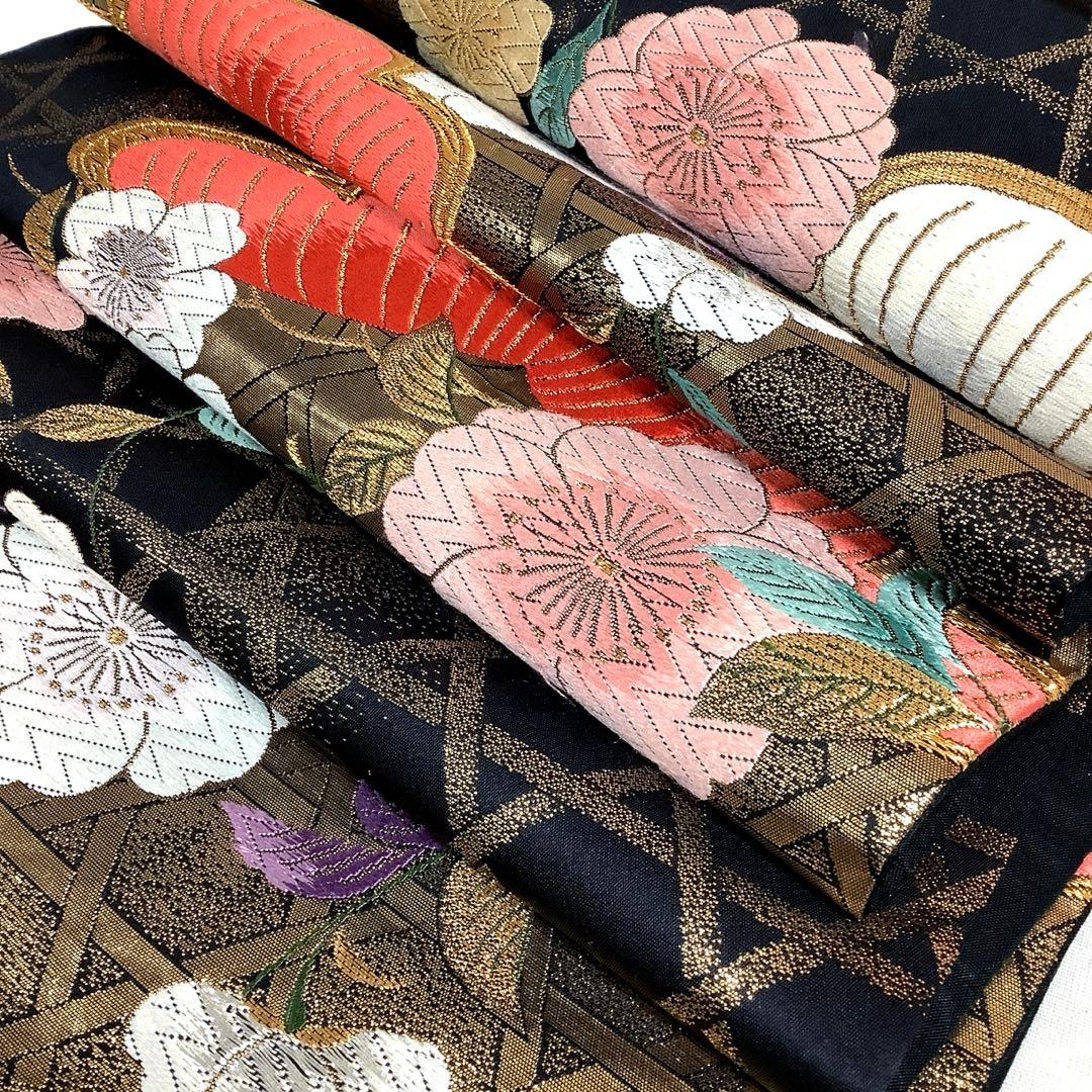 【惣次郎】お買得！正絹振袖・長襦袢・帯3点セット