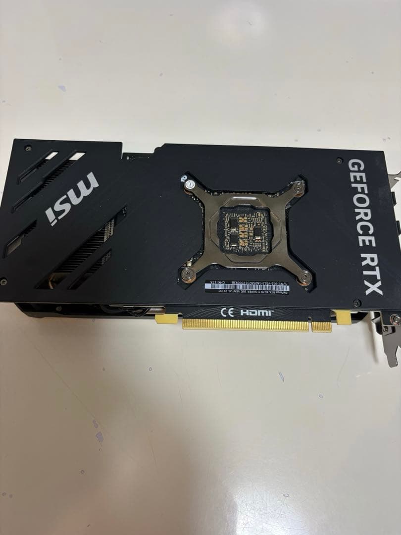 グラフィックボード・グラボ・ビデオカード MSI RTX4070Ti Super 16GB