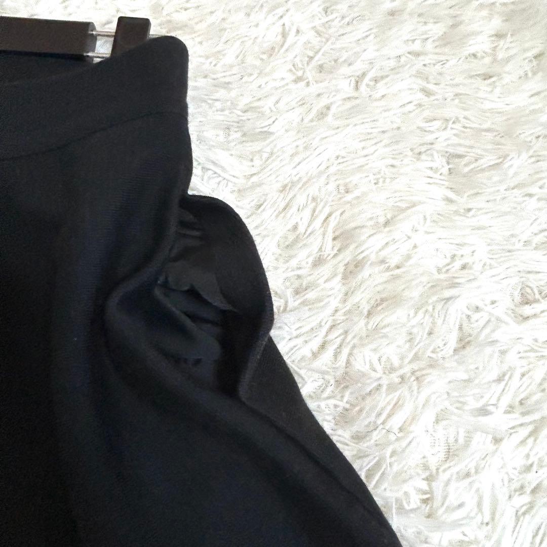 極美品✨42310 2021年購入 フォクシー ロゴ入り✨ニットロングスカート