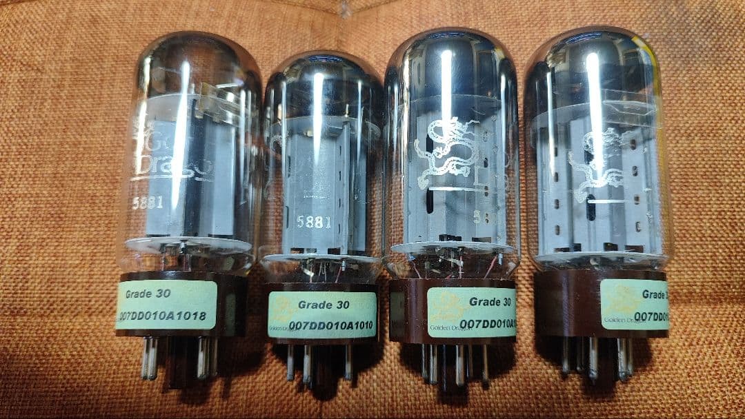 6L6Gc 6L6WGC 5881 真空管 8本 中古 動作確認済み