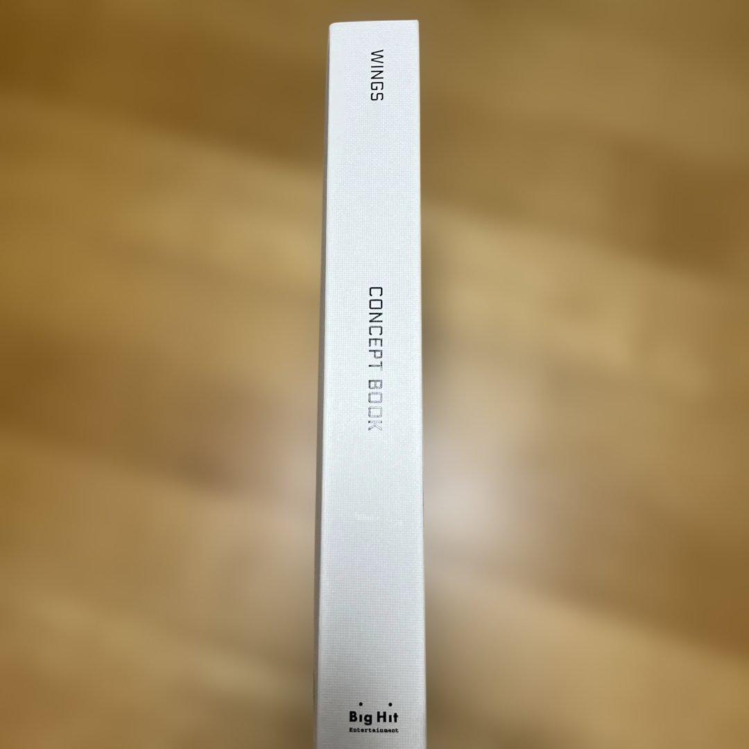 BTS WINGS CONCEPT BOOK レンチキュラーカードなし