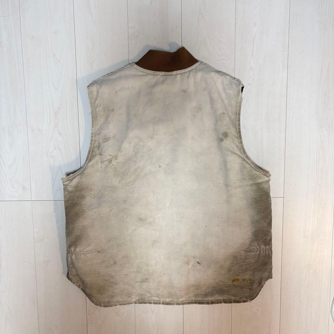 【90s】 Carhartt ベージュ ダックベスト