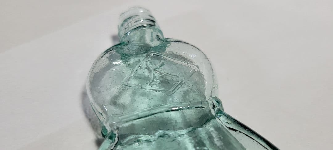 レトロ瓶　瓢箪型金平糖瓶