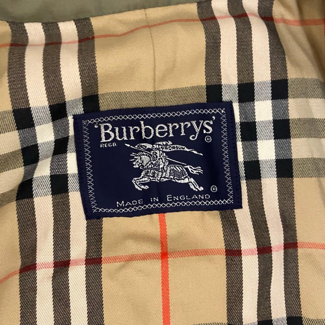 Burberrys バーバリー　トレンチコート　アウター　裏地チェック　カーキ