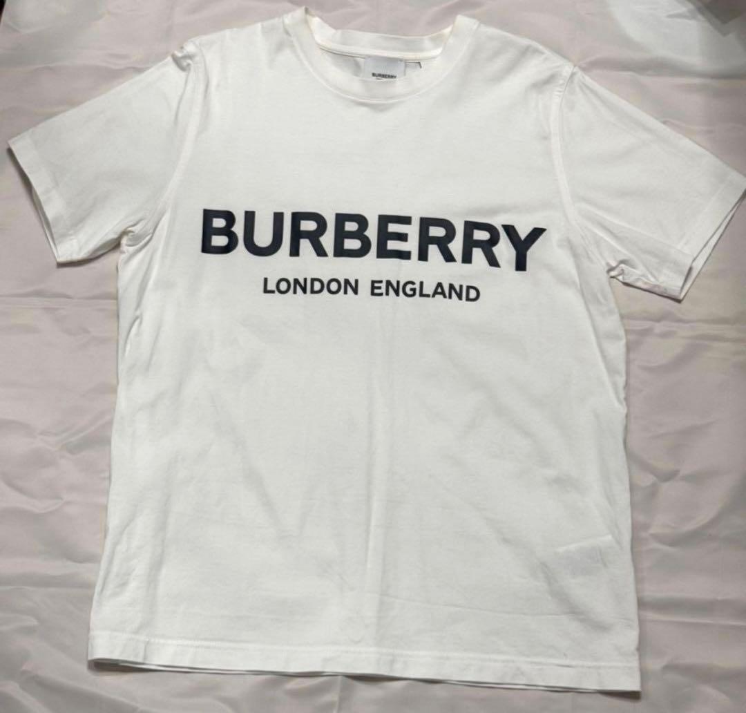 BURBERRY ロゴ ホワイト Tシャツ