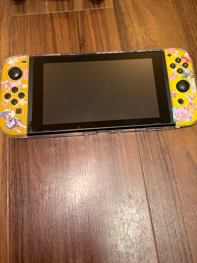 ピ*菌様 Nintendo Switch カラフルキャラクターシール付き