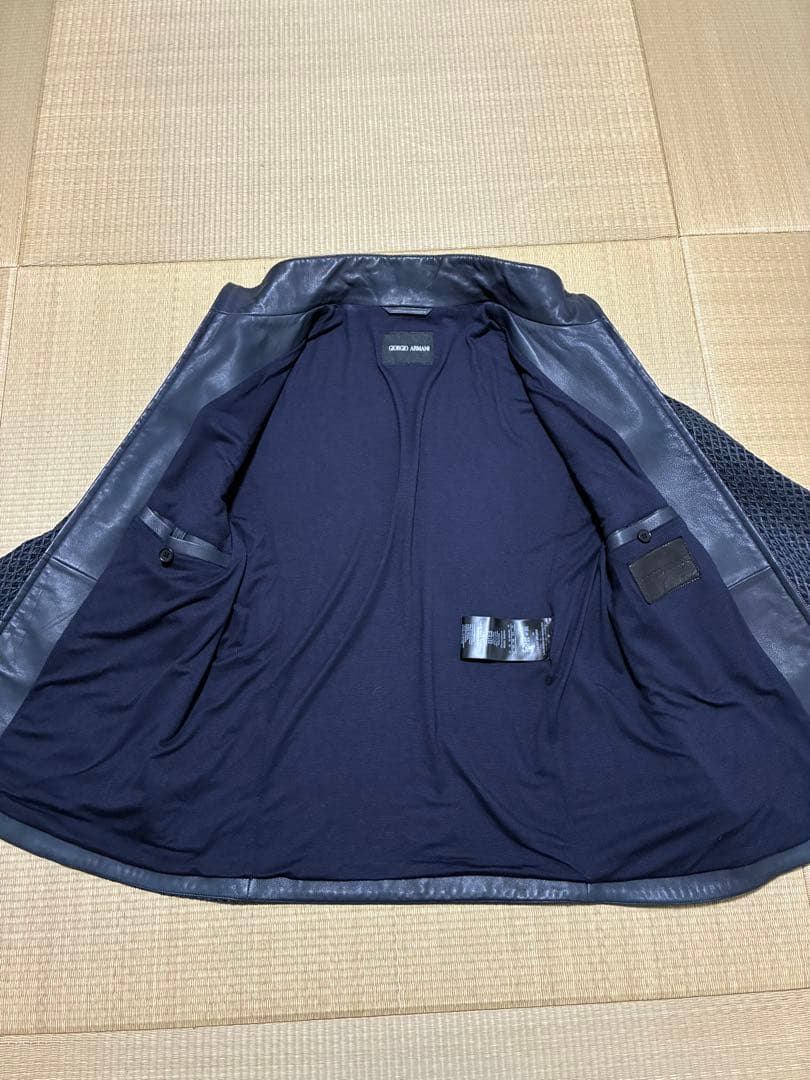 【三連休SALE‼️】ネイビー メッシュジャケット