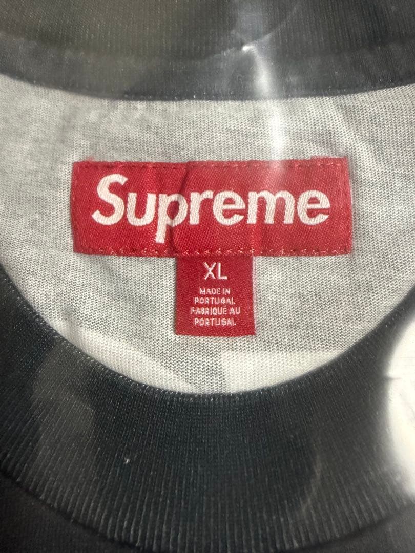 新品未使用 Supreme Split S/S Top BLACK 黒 XL