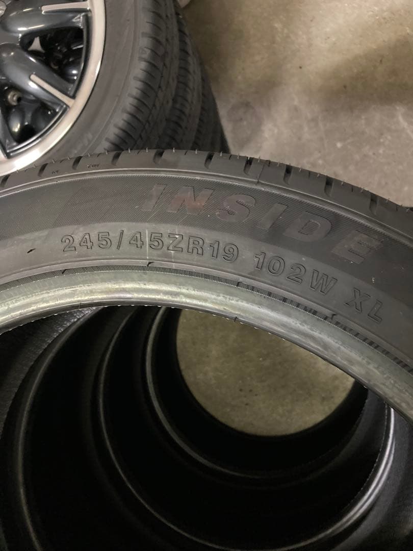 新品未使用！APTANY RA301 245/45R19 4本セット