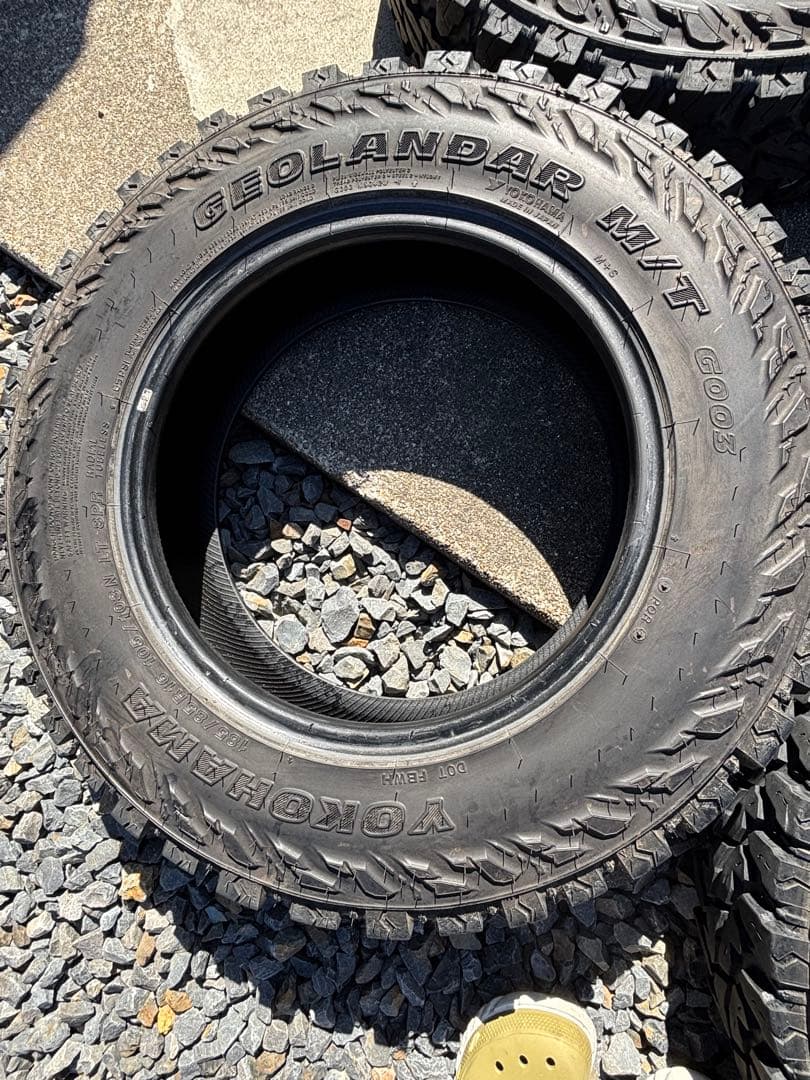 GEOLANDAR M/T G003 185/85R16 2021年製中古品４本