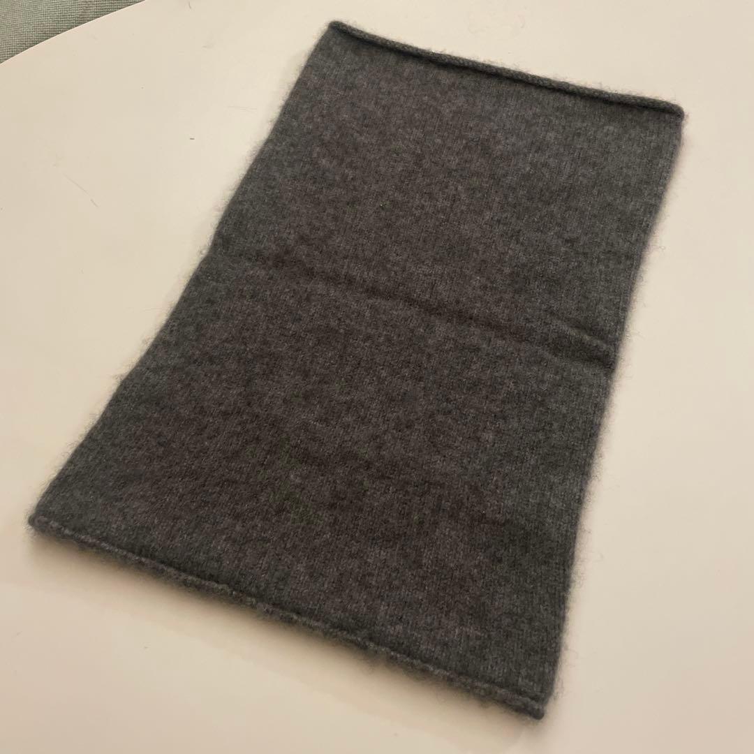 【極美品】 evam eva カシミヤ 100% スヌード ネックウォーマー