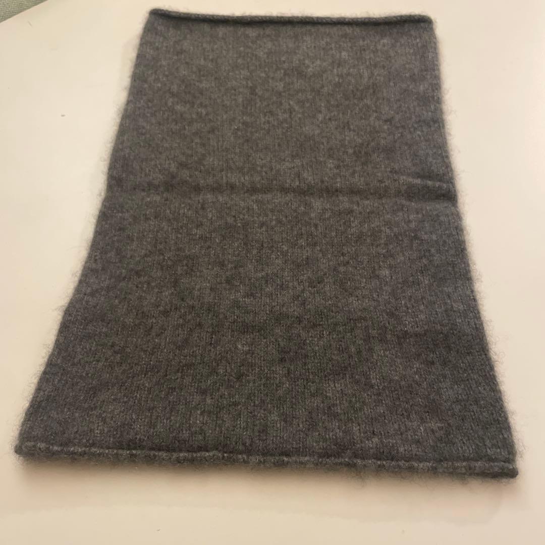 【極美品】 evam eva カシミヤ 100% スヌード ネックウォーマー