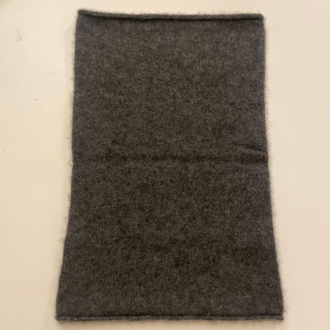 【極美品】 evam eva カシミヤ 100% スヌード ネックウォーマー