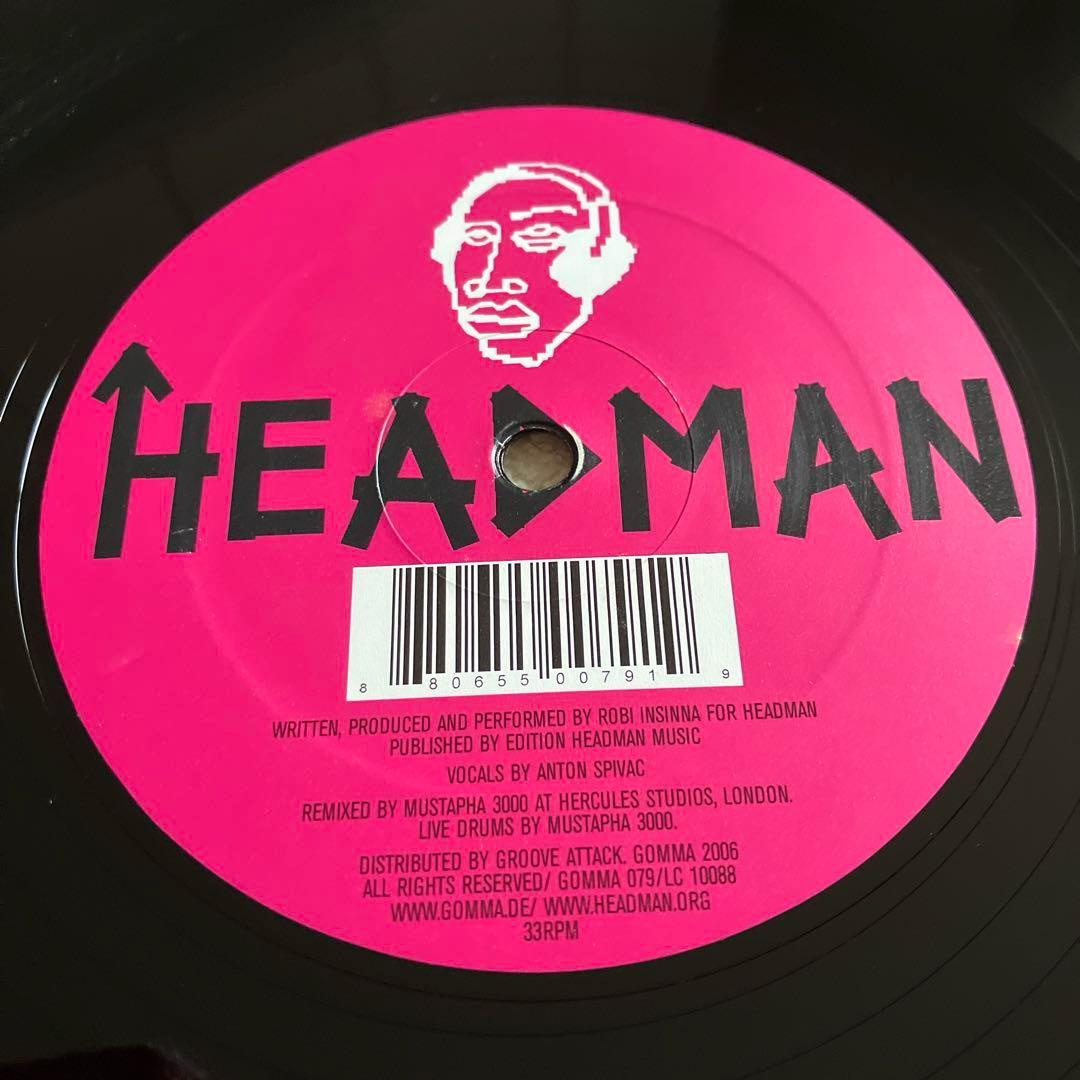Headman Moisture　12㌅シングル