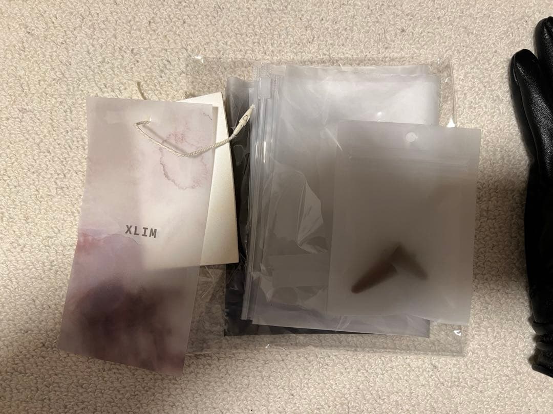 小物 XLIM EP.8 01 LEATHER GLOVES GR8 LHP