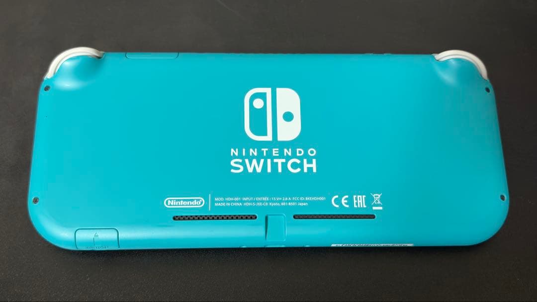 美品 Nintendo Switch Lite ターコイズ