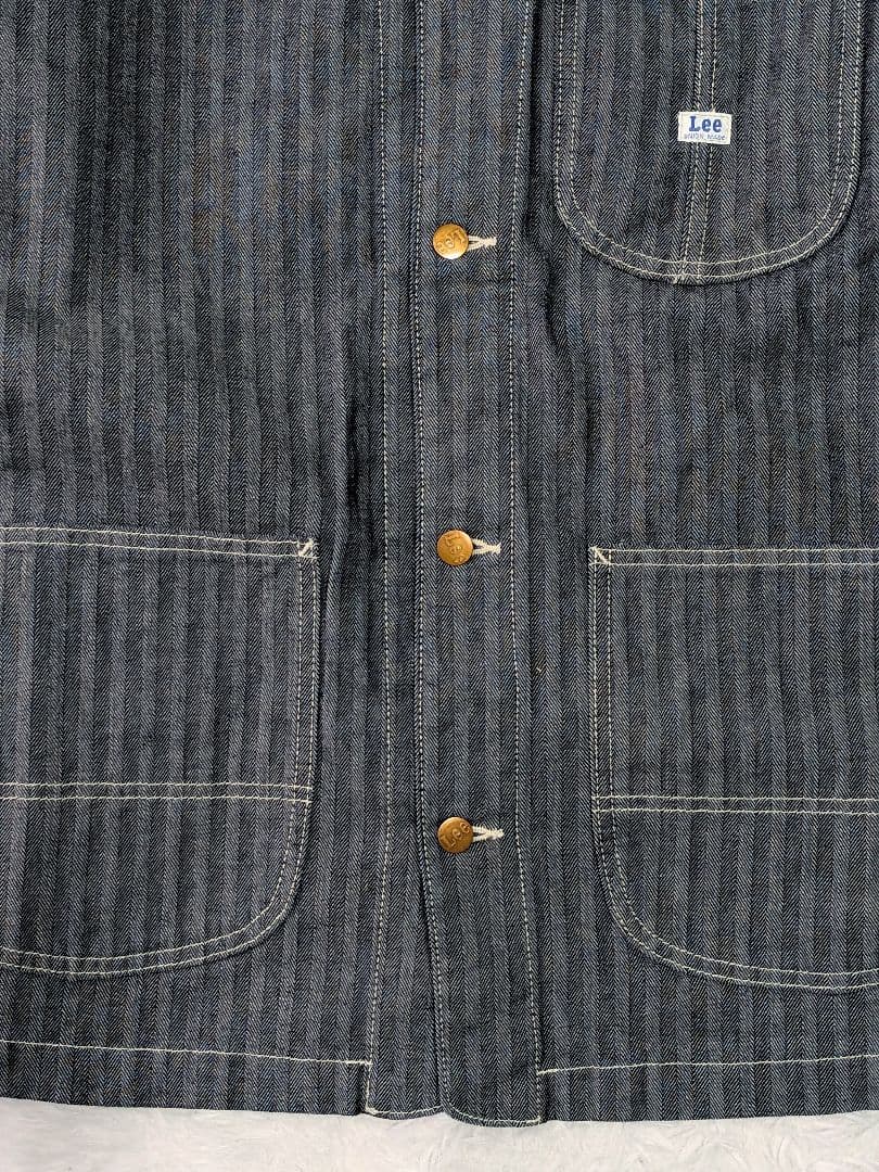 美品 Lee ヘリンボーン カバーオール LGT027 XL
