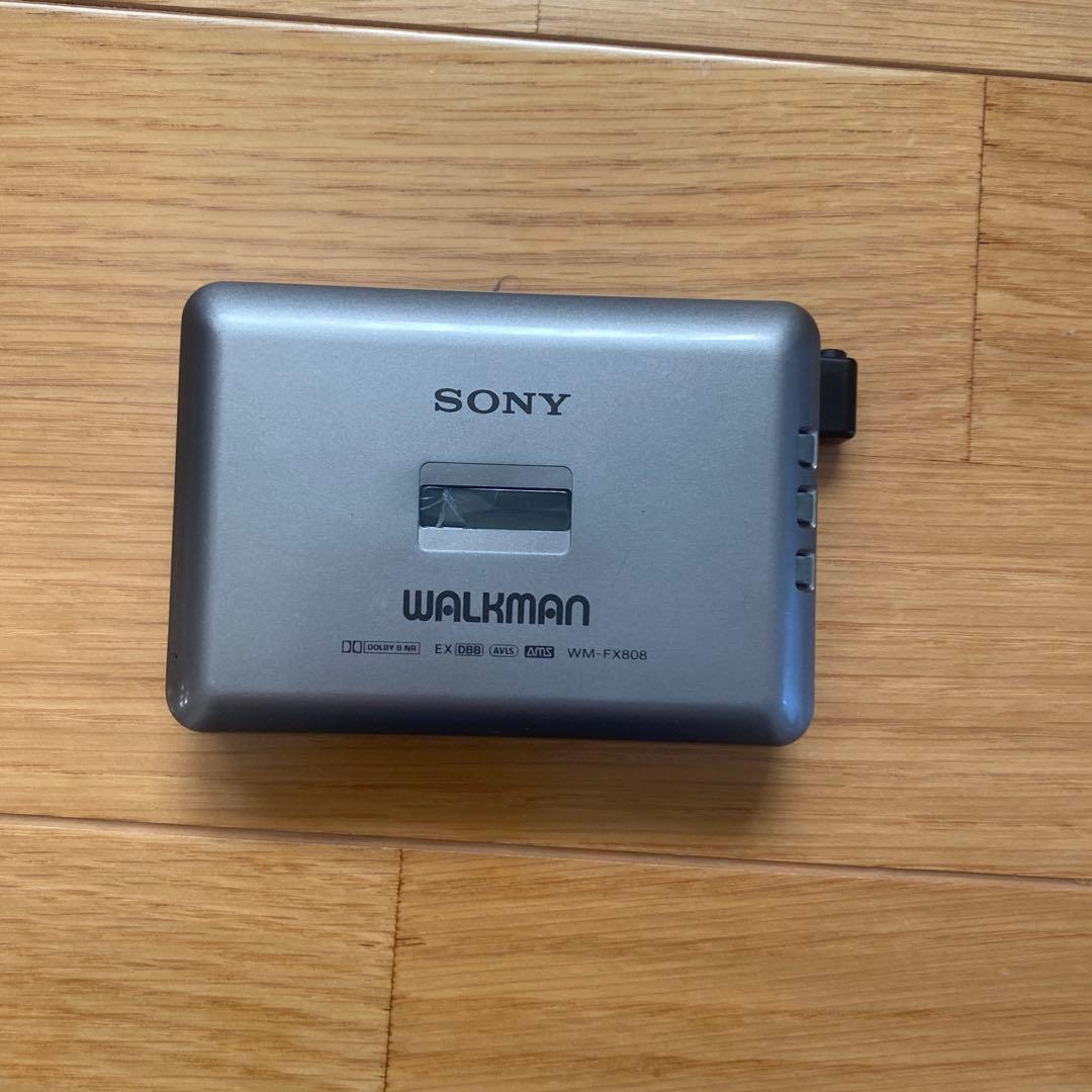 SONY WM-FX808ラジオ付きカセットプレーヤー動作品