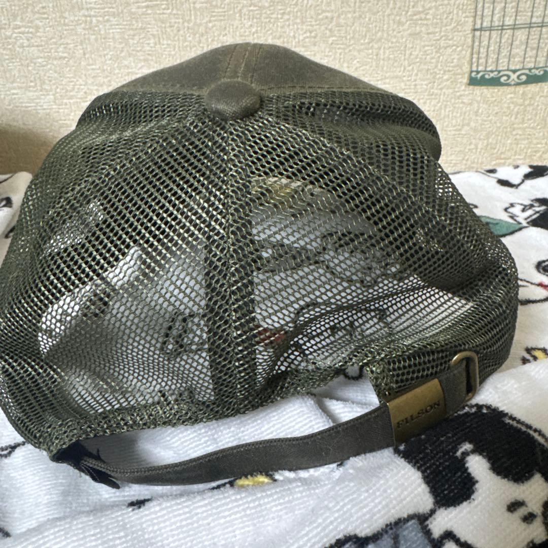 FILSON メッシュバックキャップ オリーブ