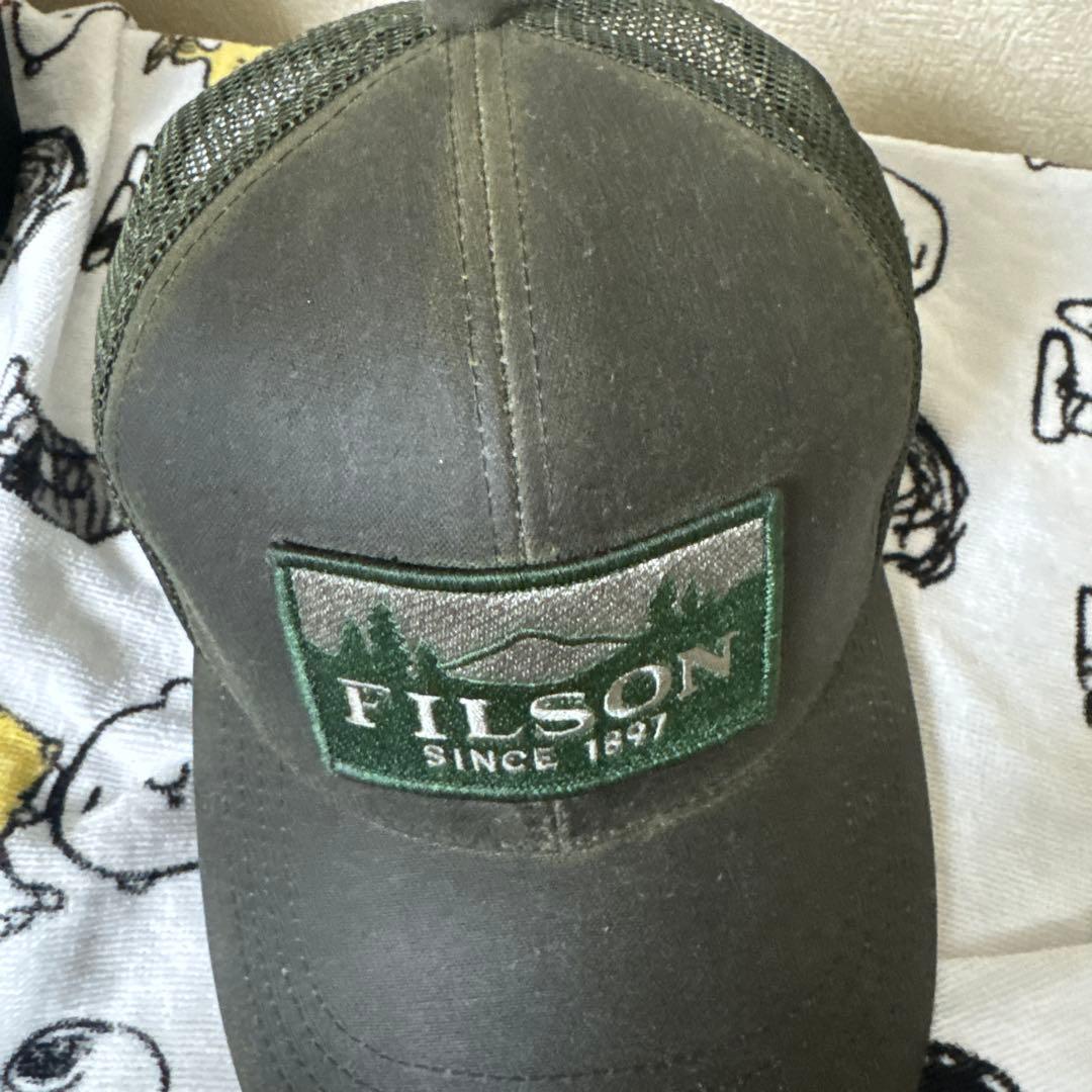 FILSON メッシュバックキャップ オリーブ