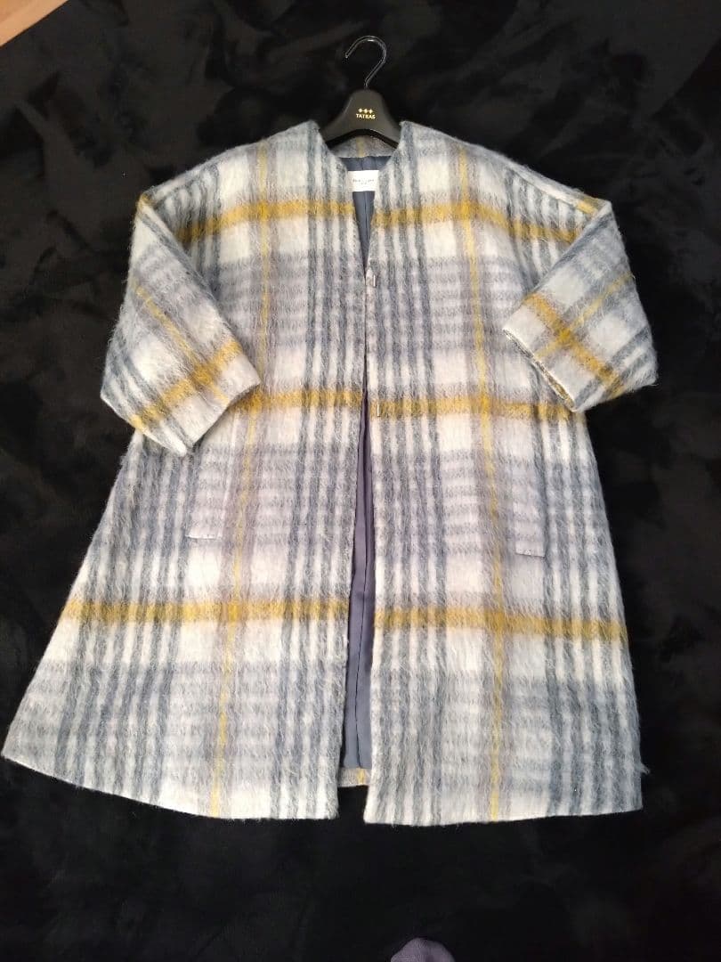 最終お値下げ！Demi-luxe BEAMS コート　チェック柄