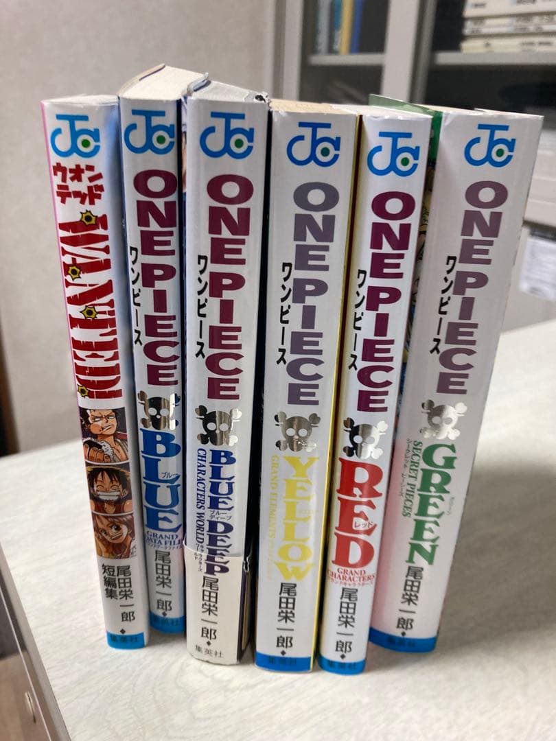 最新114巻付き　ONE PIECE 全巻　1-114 ワンピース　関連本7冊