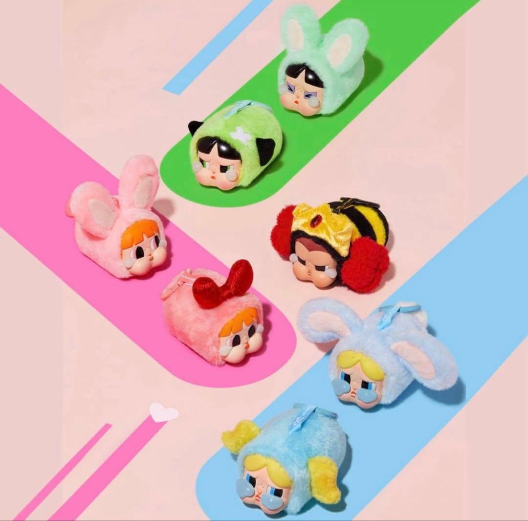 CRYBABY パワーパフ ガールズ シリーズ ぬいぐるみ【アソートボックス】★