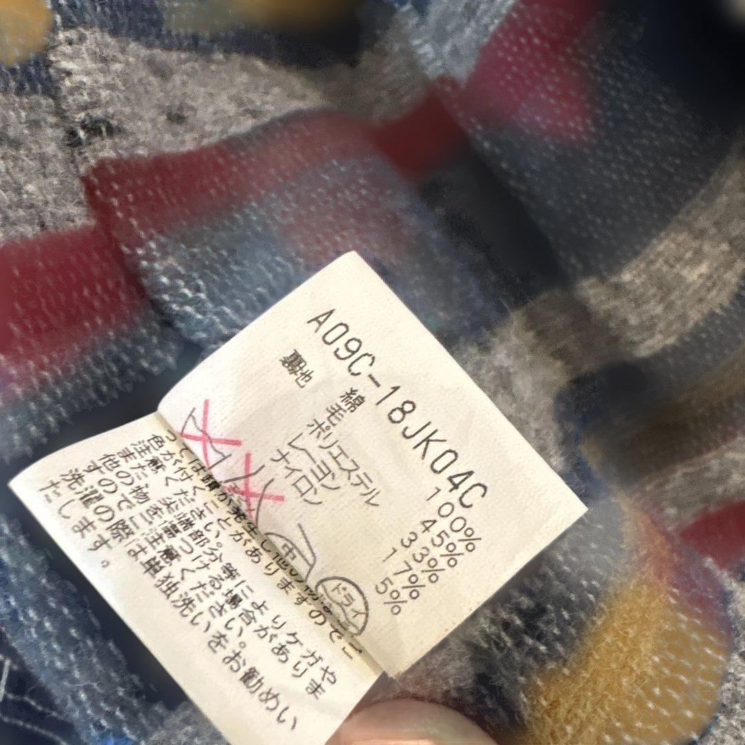 マ*ス様 MARKAWARE ネイビー ストライプ カバーオール　ウォバッシュ