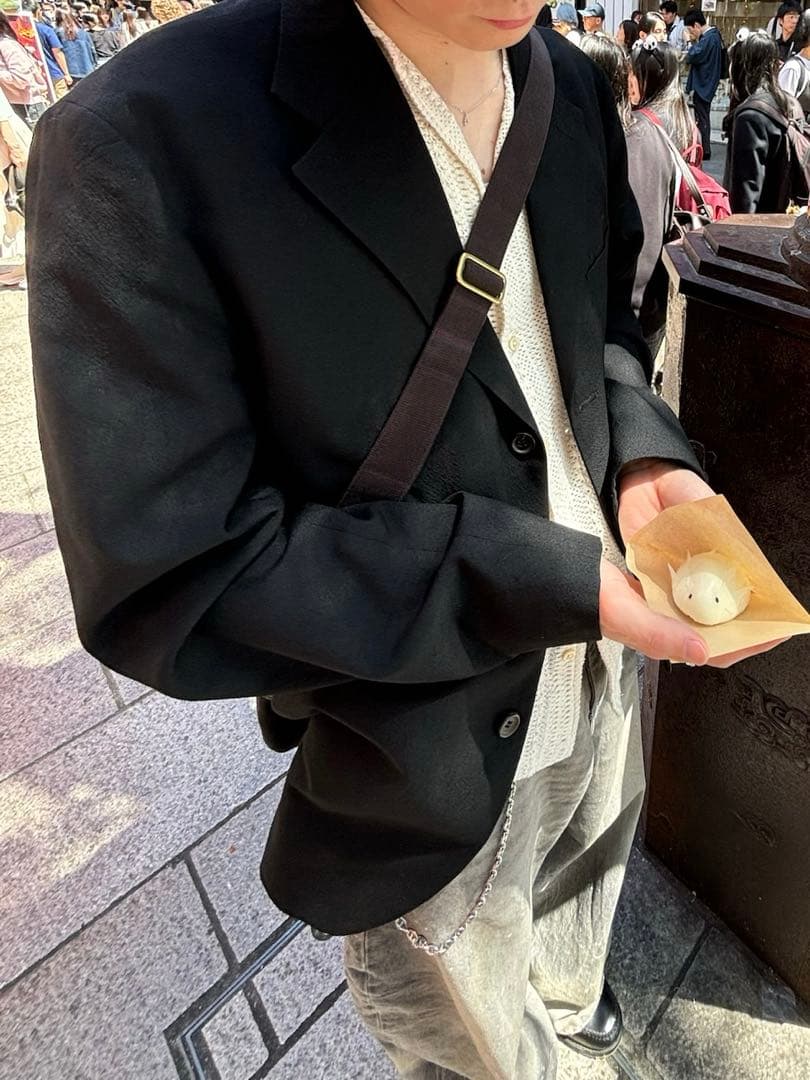 ISSEY MIYAKE MEN テーラードジャケット 比翼 モード 90s