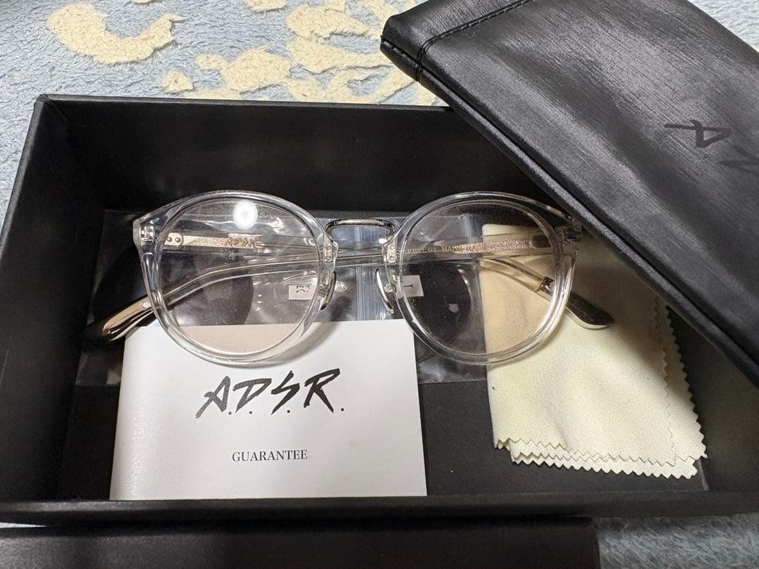 ADSR サッチモ　クリアフレーム　ゴールド