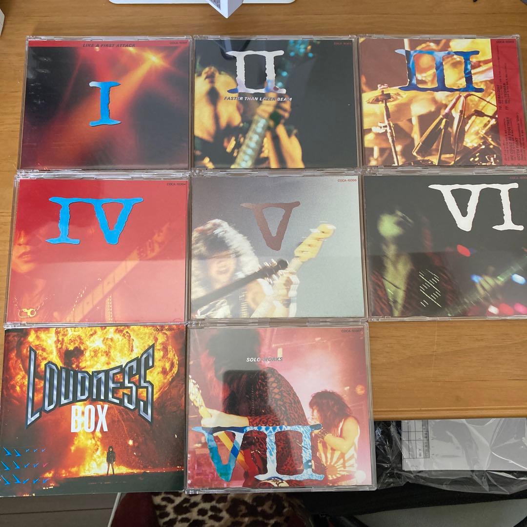【廃番レア ヘヴィメタル】ラウドネス 7CD BOX